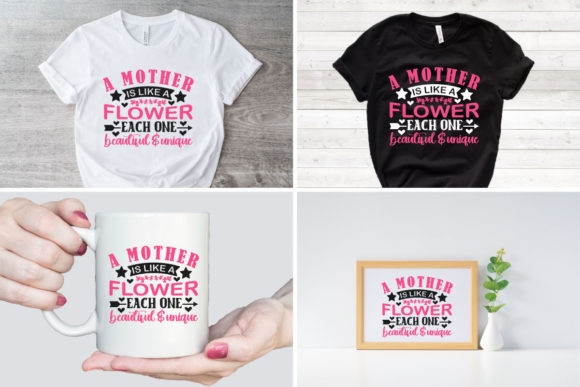 A Mother is Like a Flower SVG L Mom SVG Graphics and Crafts Review