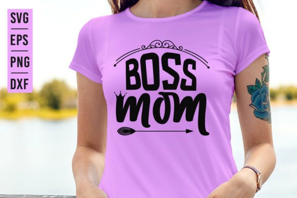 Boss Mom - SVG Design Graphics and Crafts Review