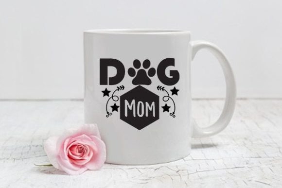 Mom Svg Design, Dog Mom Graphics and Crafts