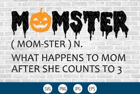 Momster SVG Halloween Mom Svg Review