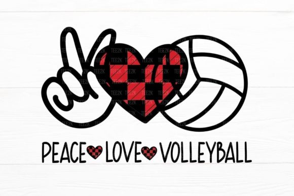 Peace Love Volleyball Sports Mom SVG Graphics and Crafts Review