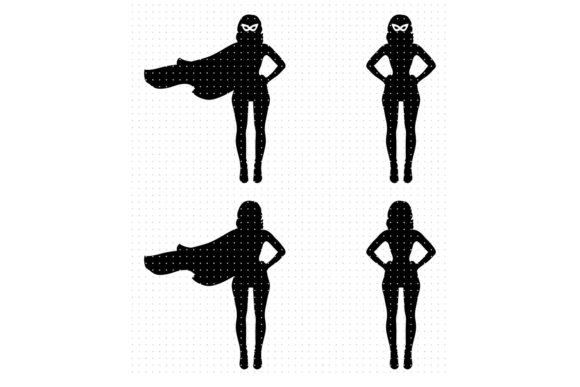 Superhero Mom SVG Graphics for Crafts